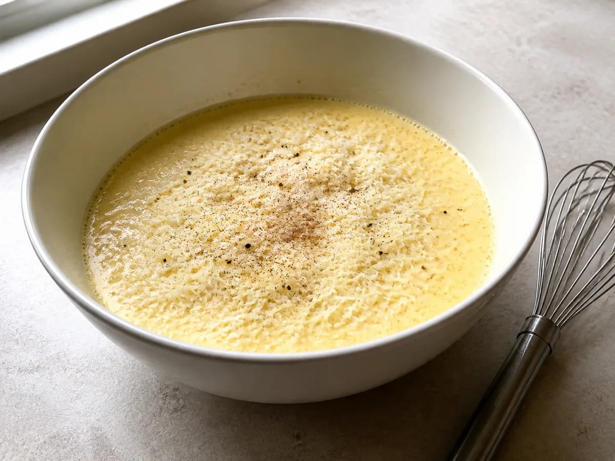 Preparação de Tarte de Brócolos e Salmão durante a confeção