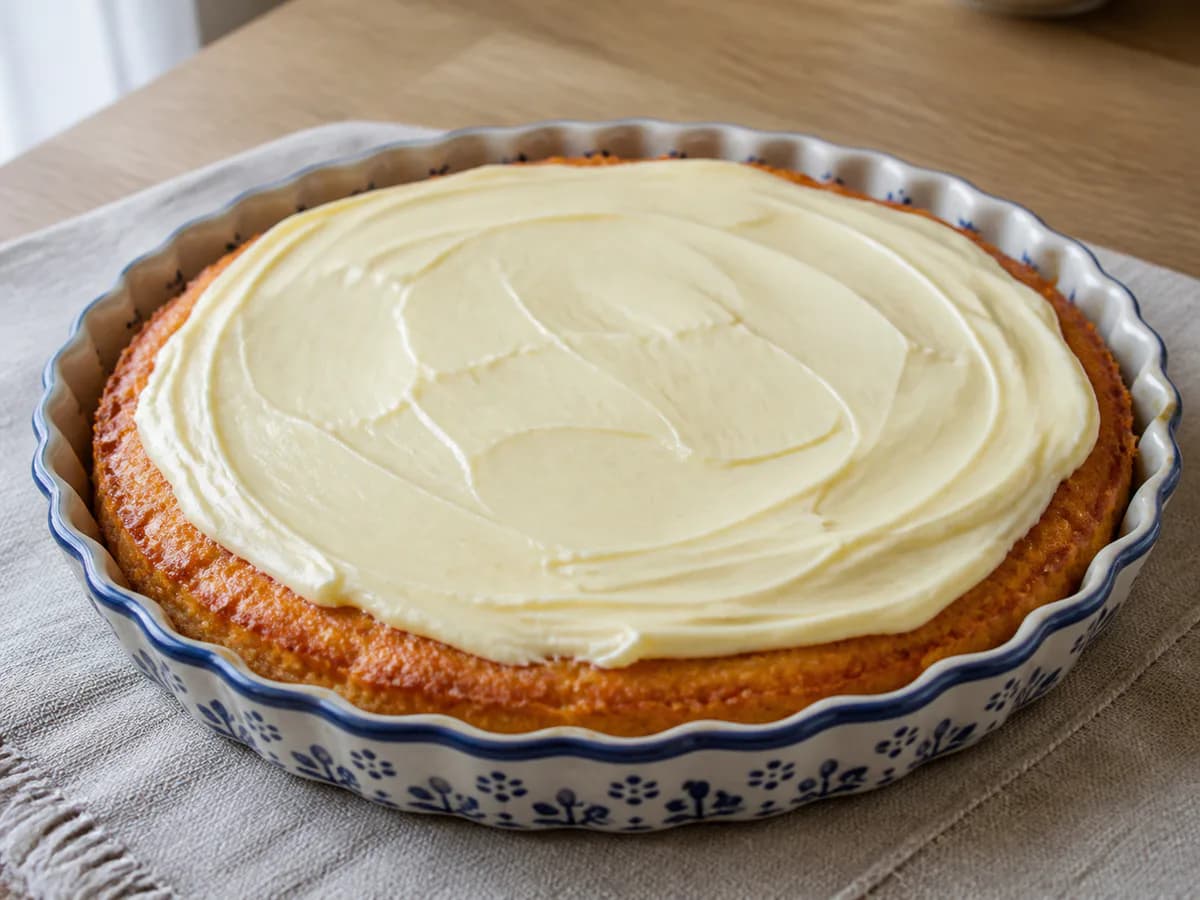 Tarte de Cenoura Cremosa