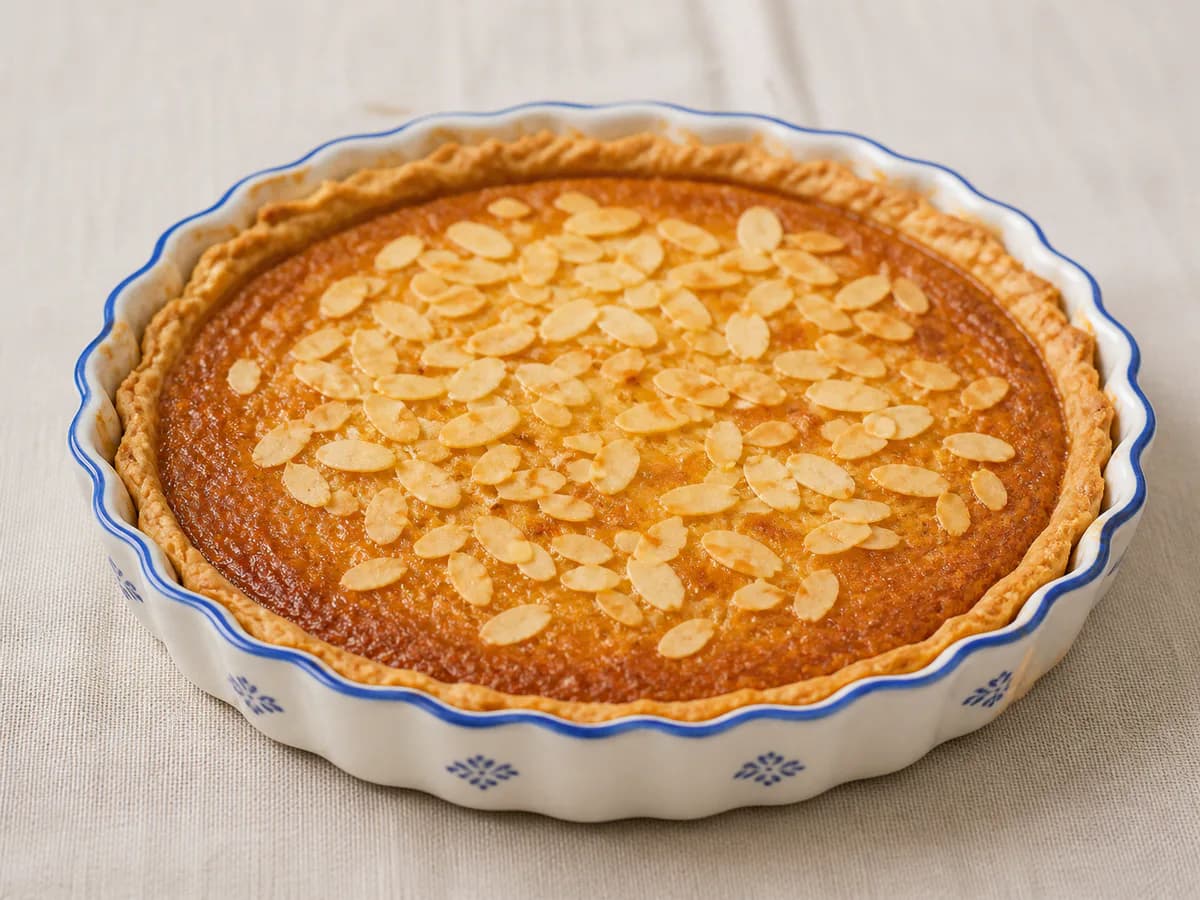 Tarte de Feijão Branco e Coco