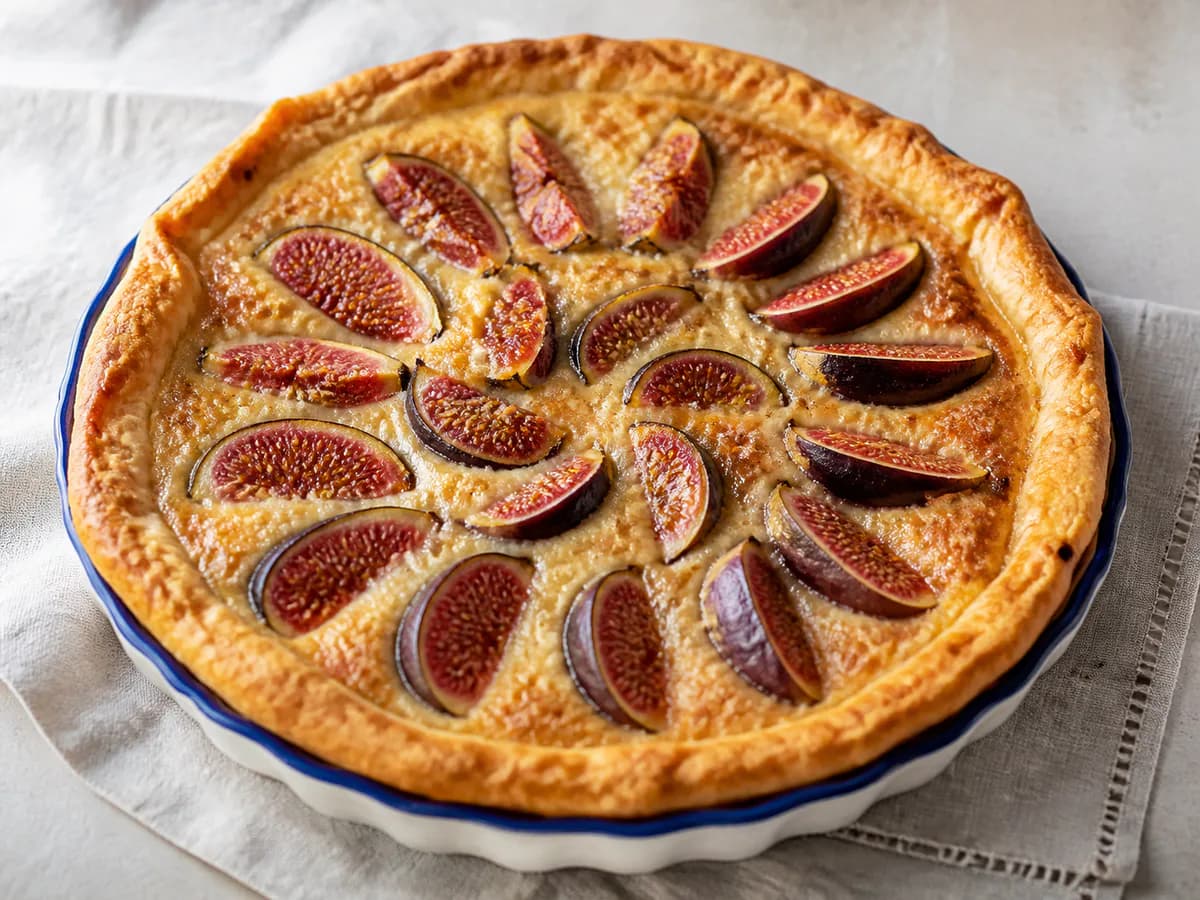 Tarte de Figos com Amêndoa