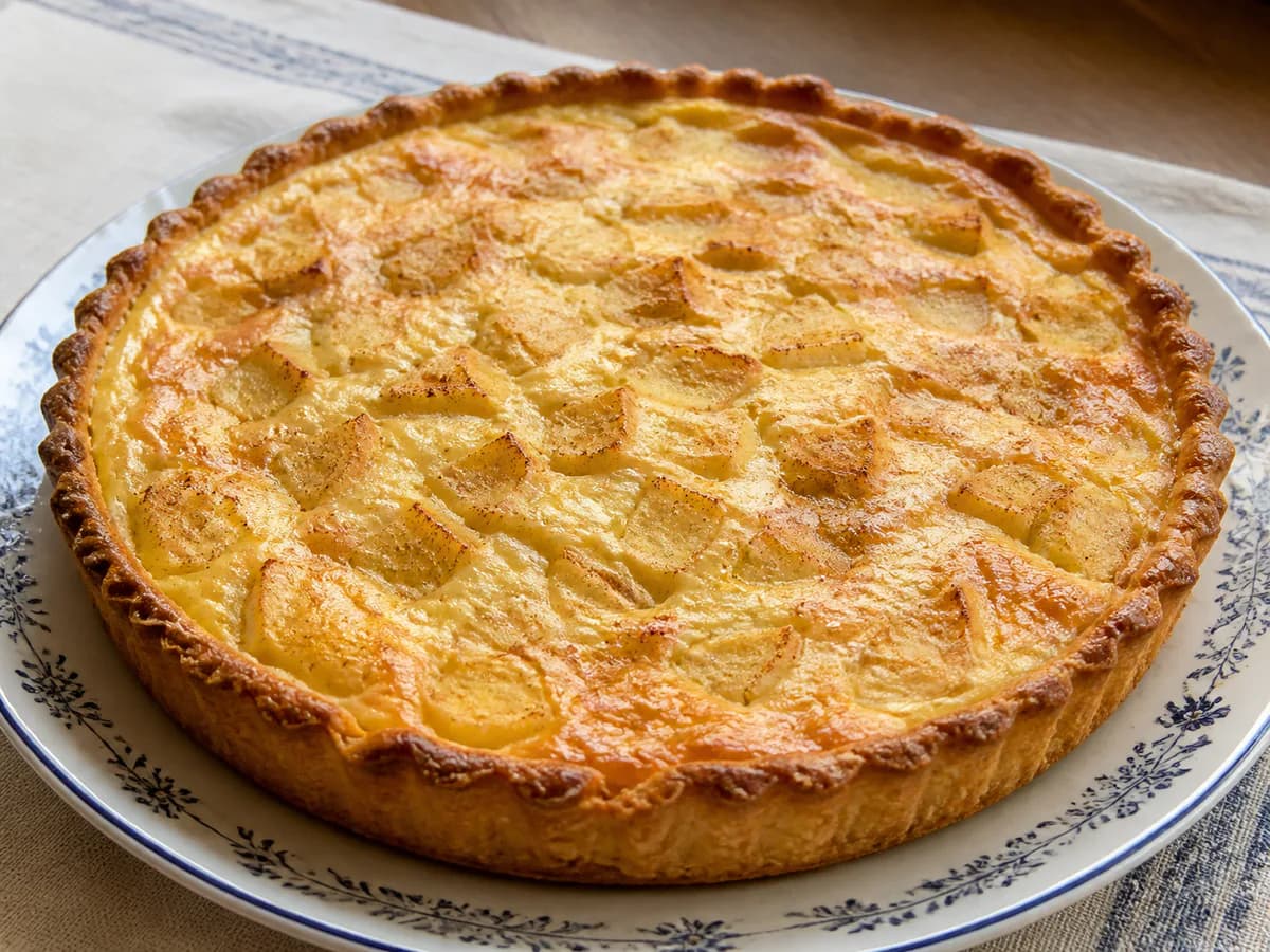 Tarte de Maçã Cremosa 2