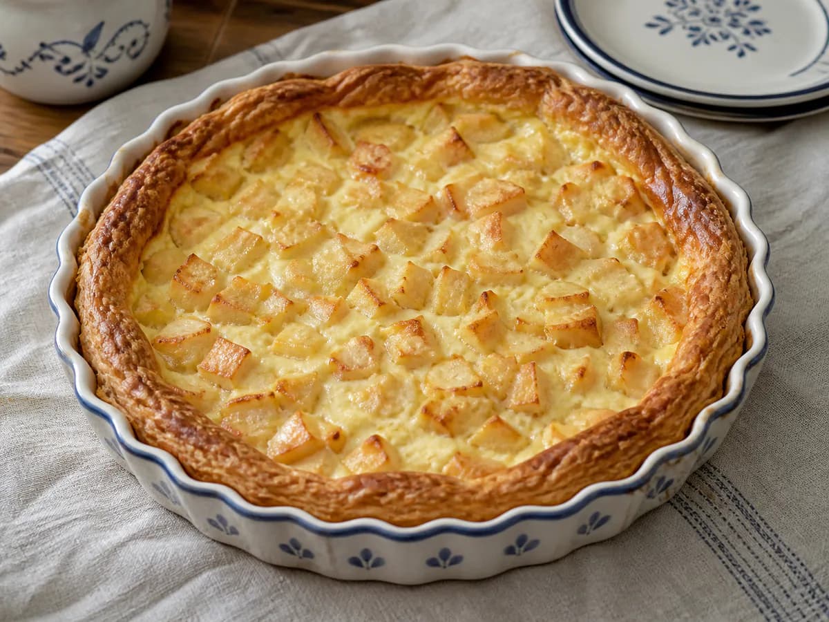 Tarte de Maçã e Iogurte Grego