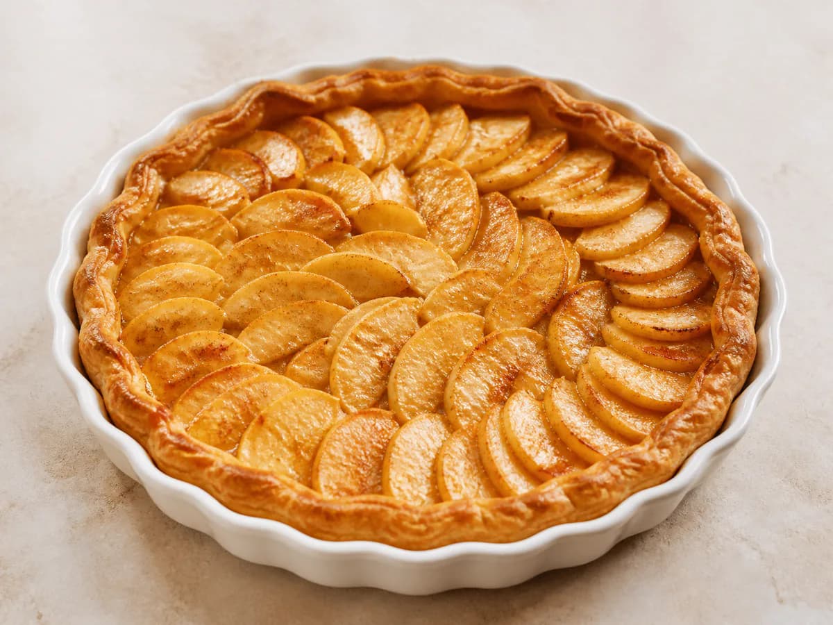Tarte de Maçã Clássica à Portuguesa