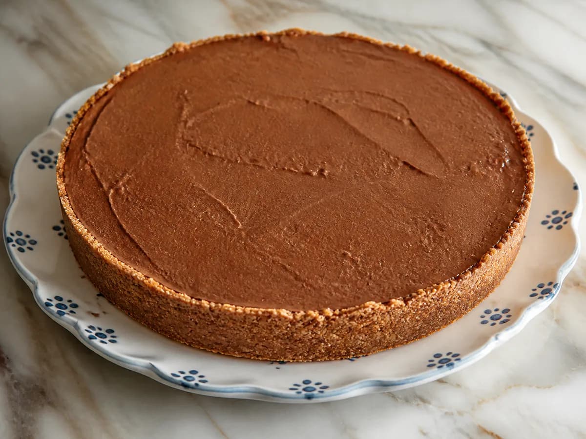 Tarte de Mousse de Chocolate Divinal