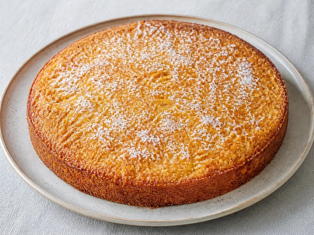 Torta de Cenoura com Amêndoa e Coco Muito Boa