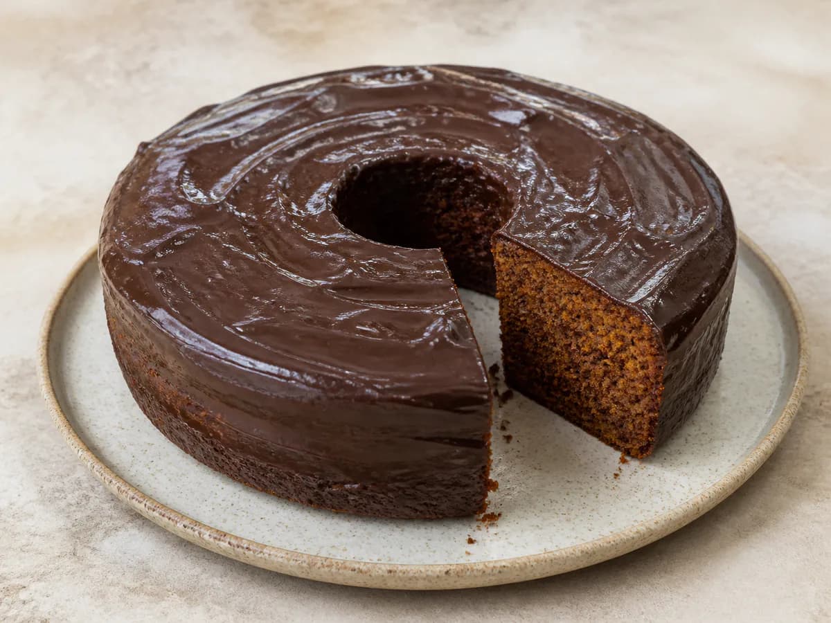Torta de Cenoura e Chocolate