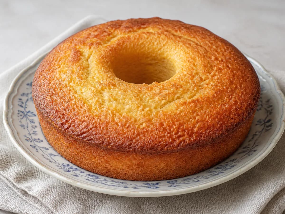 Torta de Coco Simples