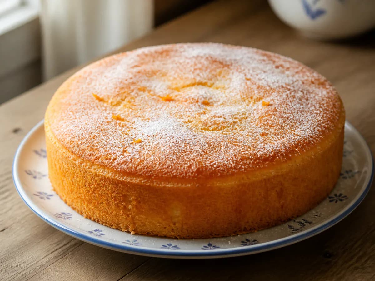 Torta de Laranja Fofa