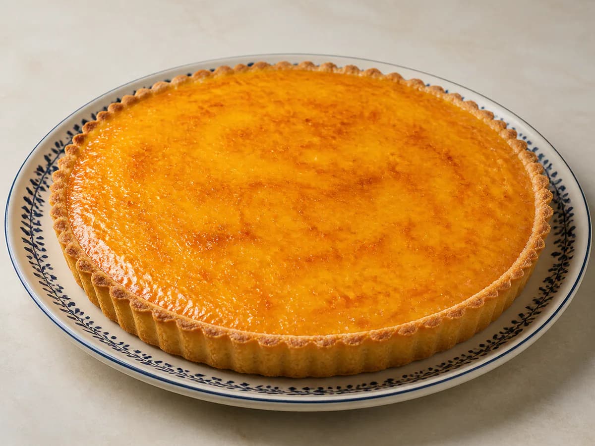 Torta de Laranja e Ovos Moles