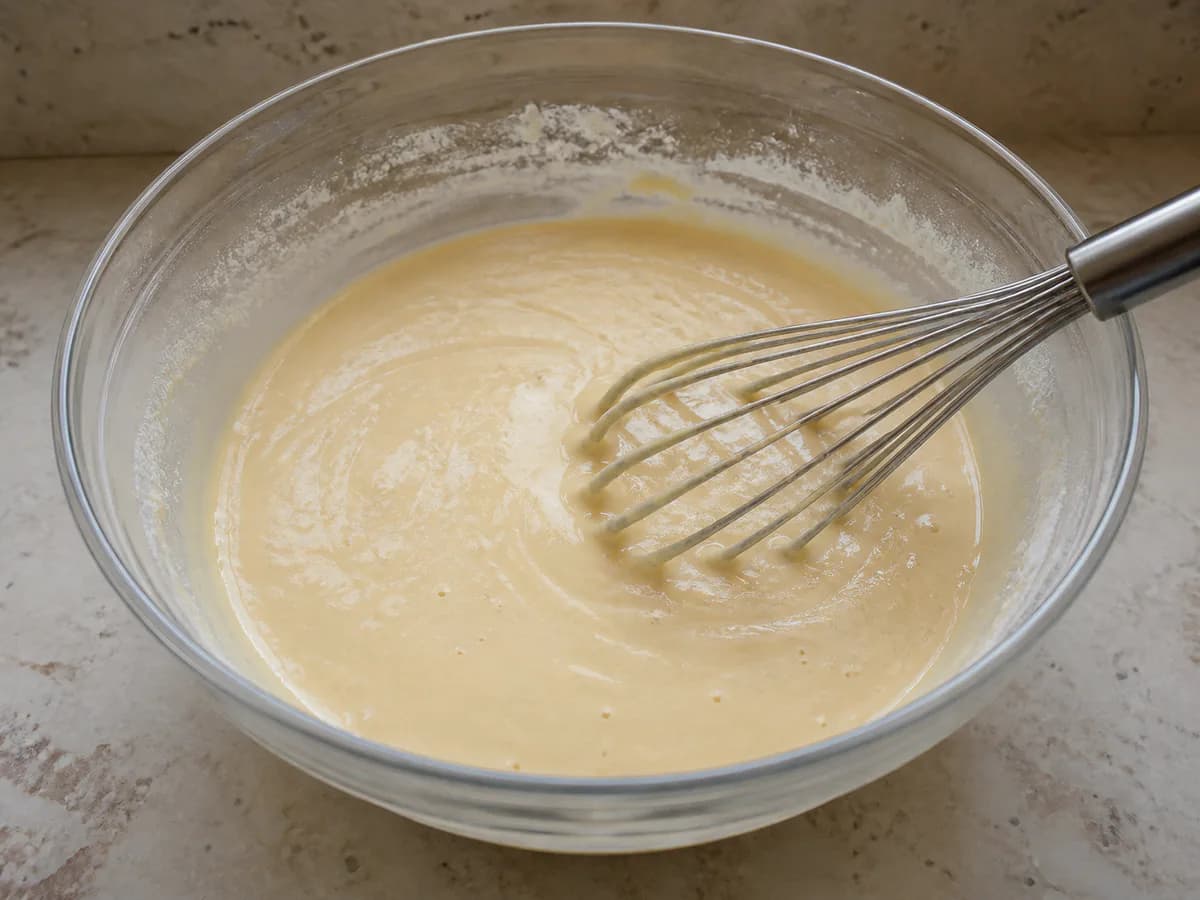 Preparação de Torta Rápida de Frango para o Lanche durante a confeção