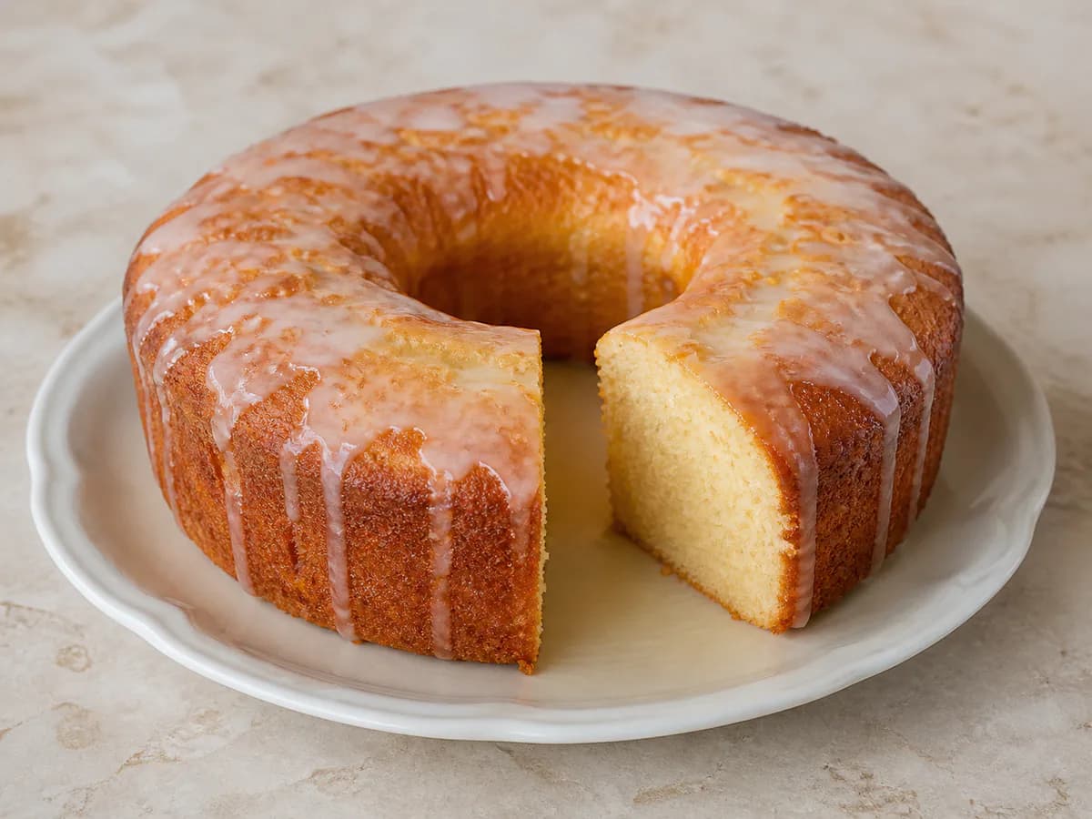 Bolo de Limão e Laranja com Yogurte