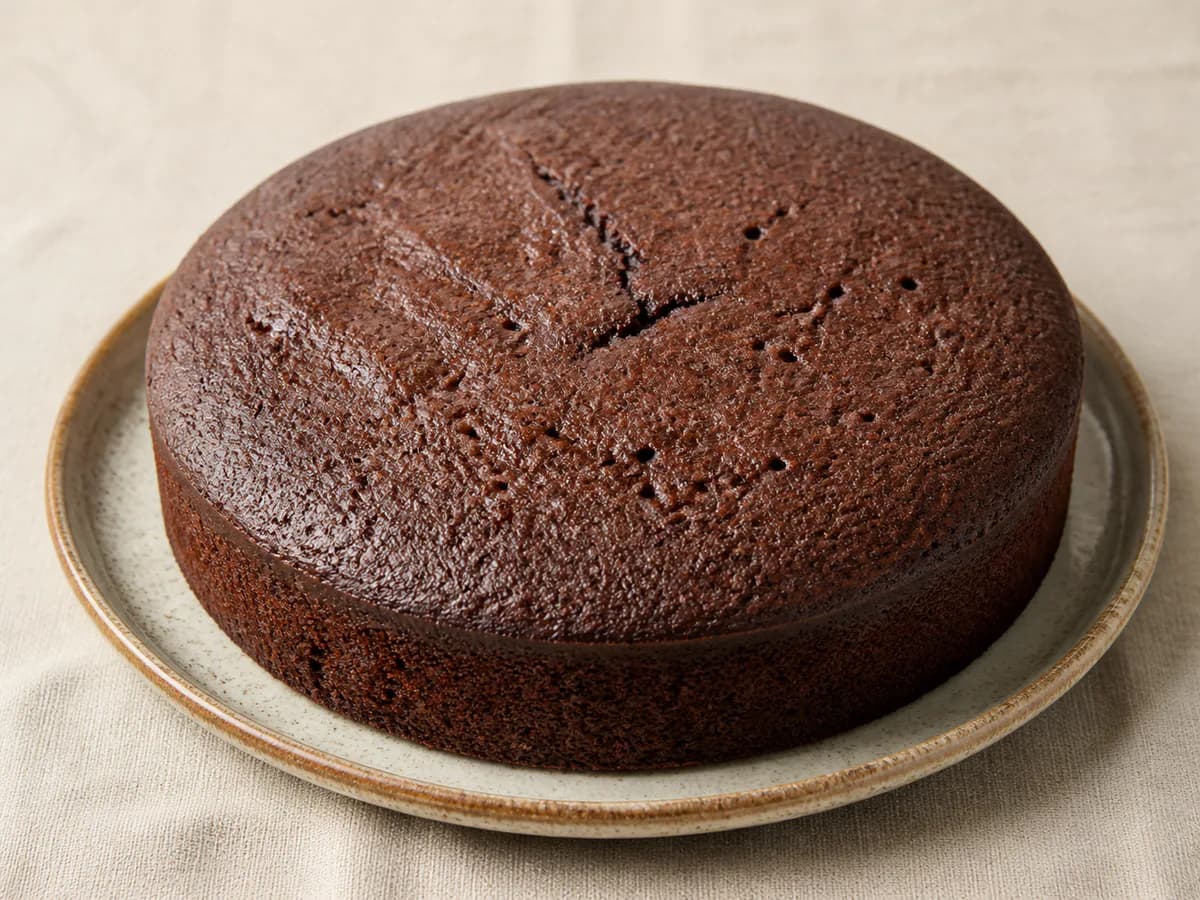 Um Delicioso Bolo de Chocolate