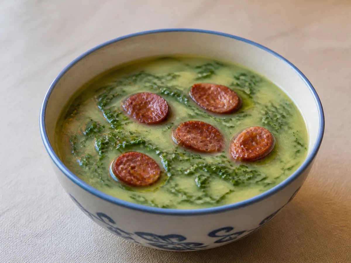 Um Simples E Saboroso Caldo Verde