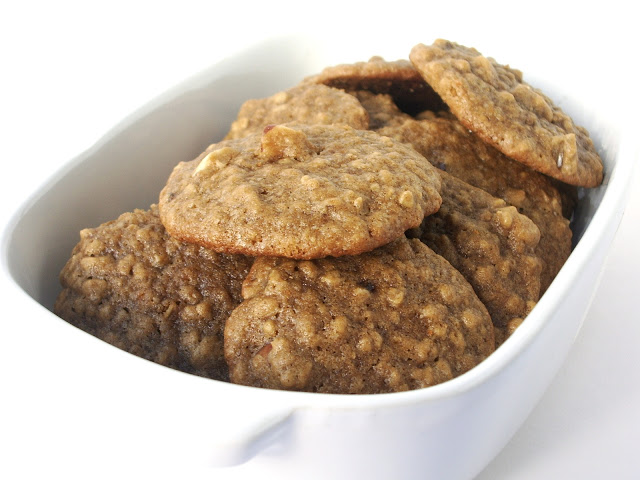 Bolachas de Açúcar Mascavado e Frutos Secos