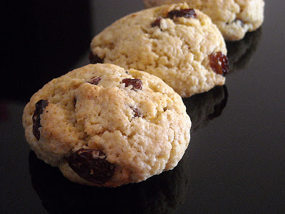 Bolinhos de Limão com Passas