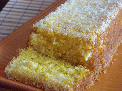 Bolo de Coco e Ananás