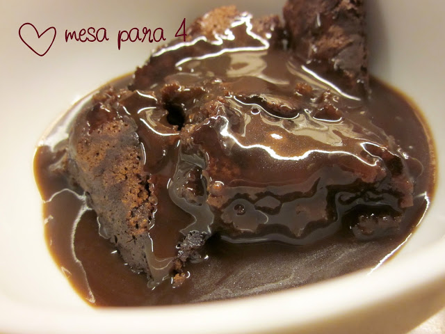 Bolo Quente de Chocolate