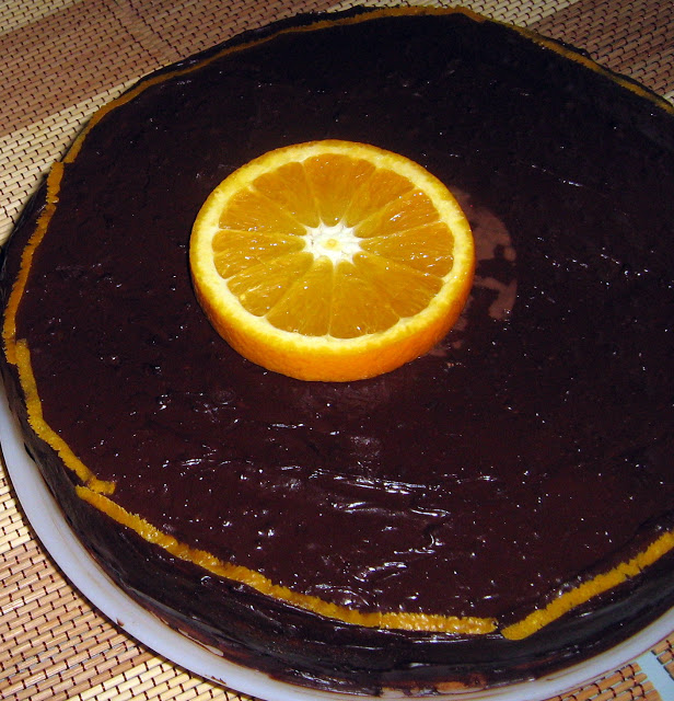 Bolo de Cenoura com Chocolate