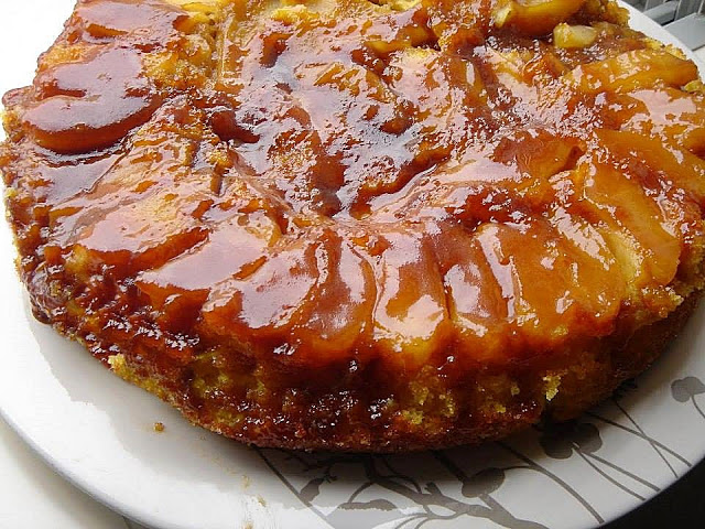 Bolo de Maçã e Caramelo (Bimby)