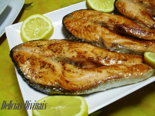 Salmão com Molho de Limão