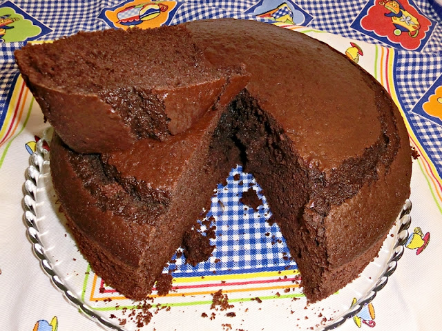 Bolo de Chocolate da Tia Leonor