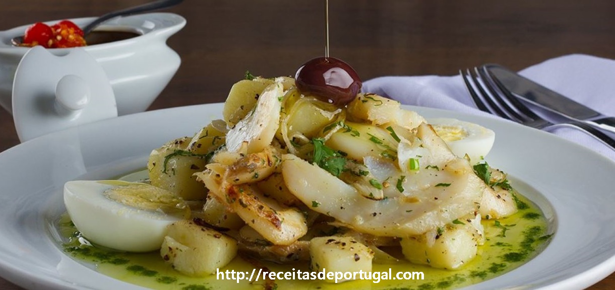 Bacalhau Lascado em Azeite com Molho Especial