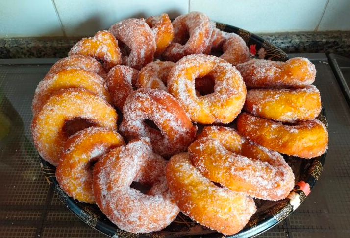 Argolinhas Fritas de Natal