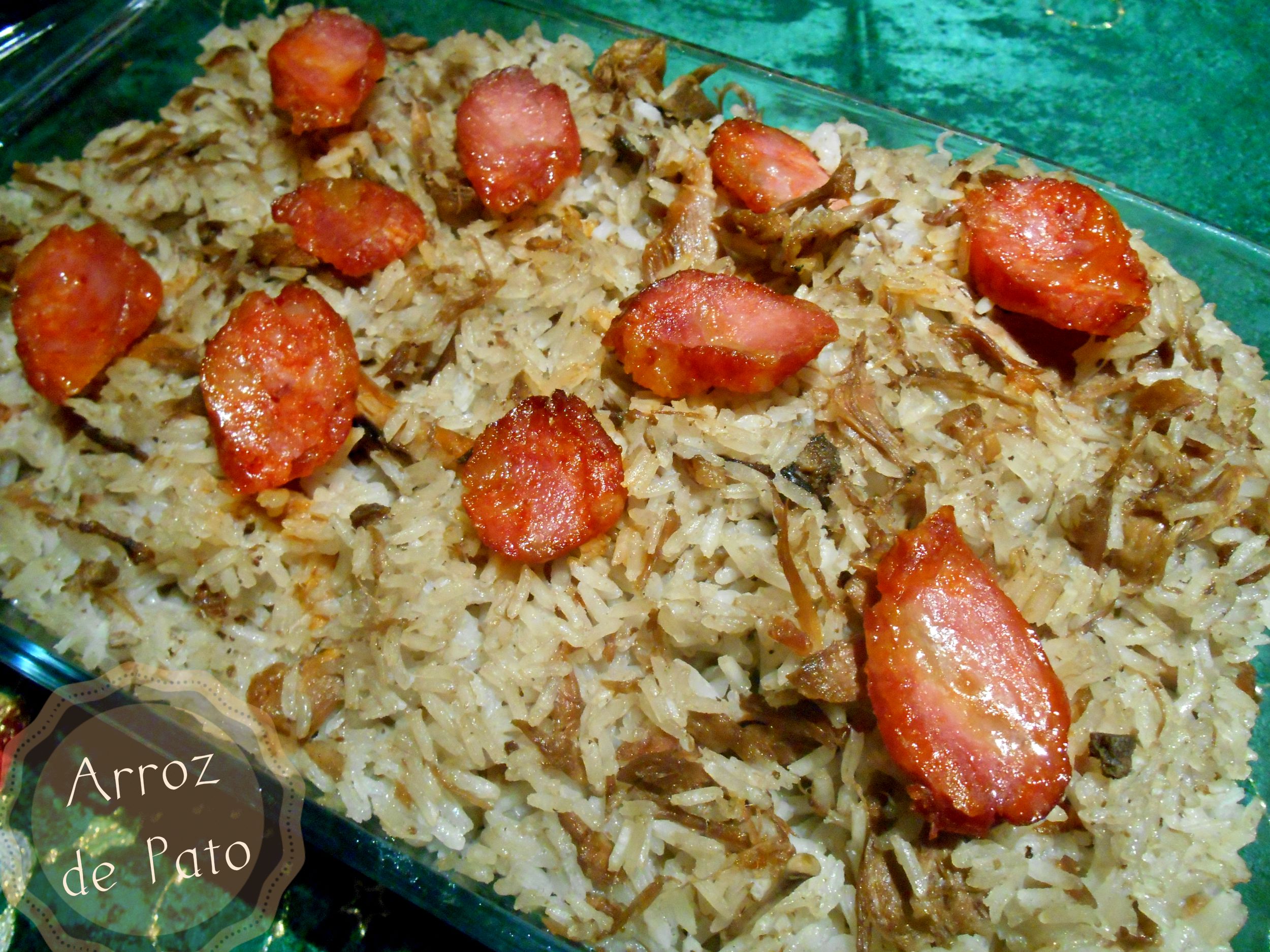 Arroz de Pato com Vinho Tinto