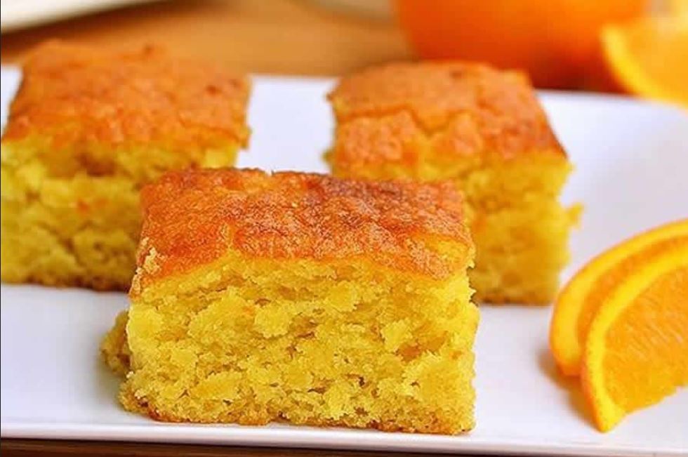 Bolo de Laranja e Cenoura no Liquidificador