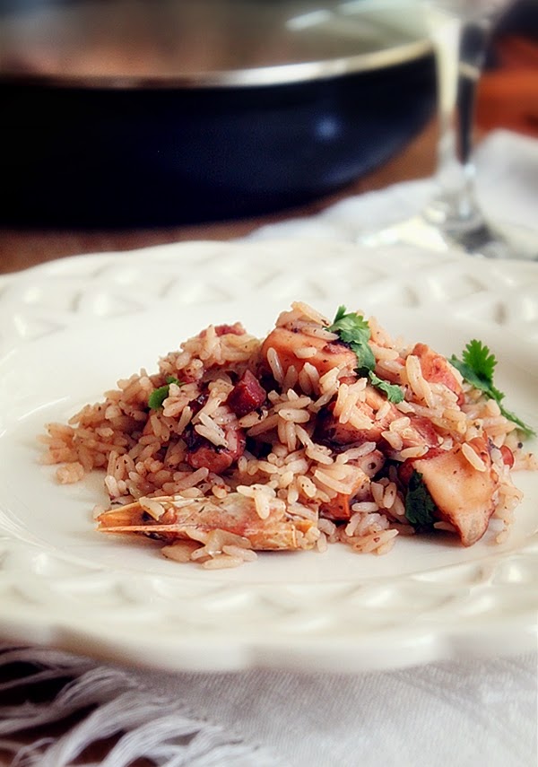 Arroz de Polvo com Camarão