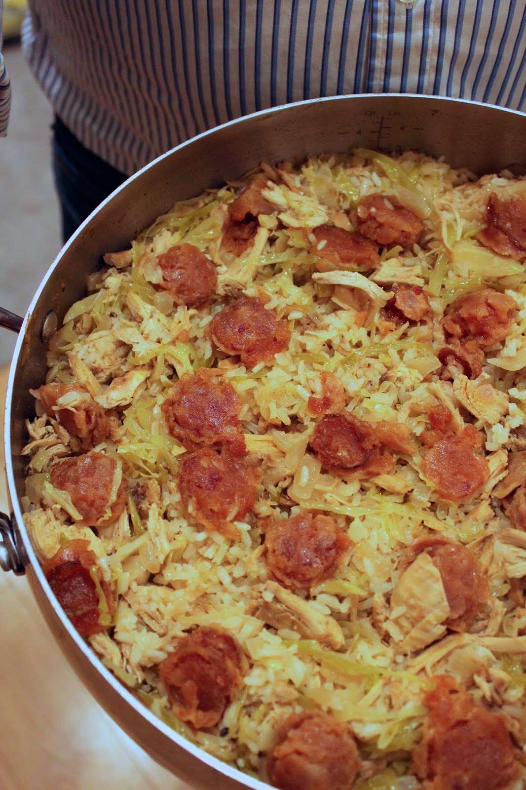 Arroz de Frango com Farinheira e Couve